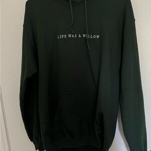 Authentic Taylor Swift “life was a willow” hoodie